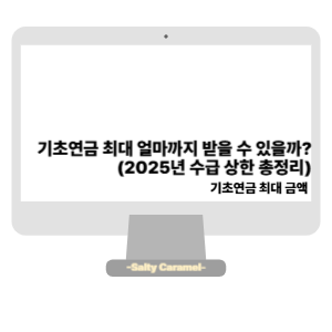 기초연금 최대