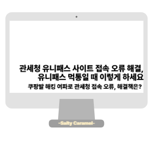 관세청 유니패스