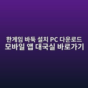 한게임 바둑
