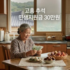 고흥 추석 민생지원금