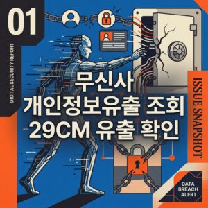 무신사 개인정보유출