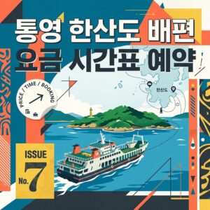 통영 한산도 배편
